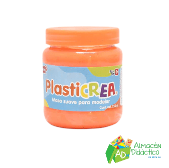PLASTICREA NARANJA 250 GR.