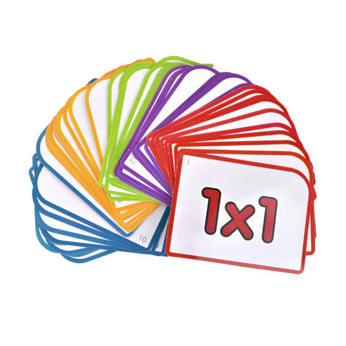 FLASH CARDS TABLAS DE MULTIPLICAR 1-10