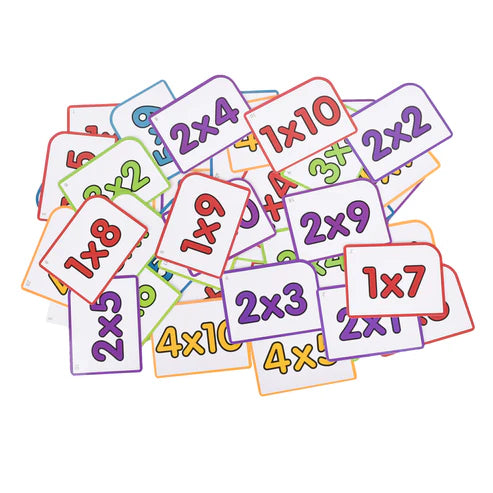 FLASH CARDS TABLAS DE MULTIPLICAR 1-10