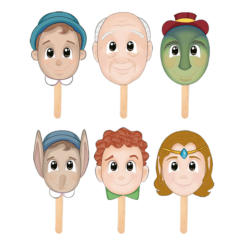 MÁSCARAS PARA CUENTOS PINOCHO