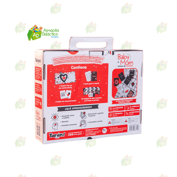 KIT BABY & MOM COLORES DE CONTRASTE PARA ESTIMULACIÓN VISUAL