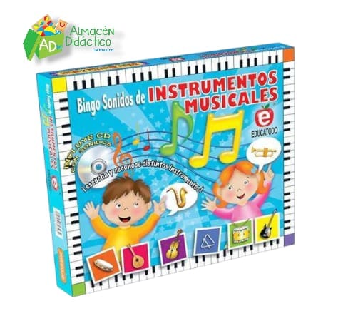 BINGO SONIDOS DE INSTRUMENTOS MUSICALES