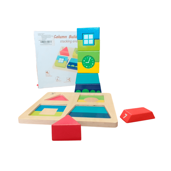 Bloques de construcción figuras geométricas