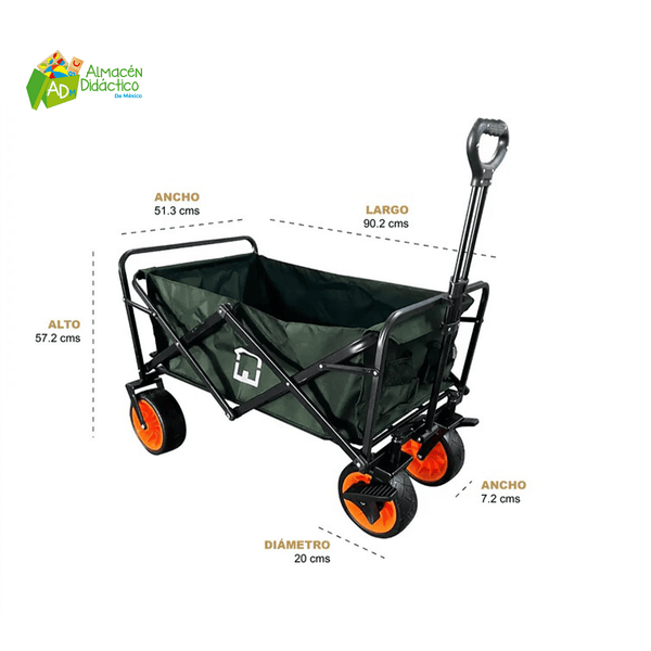 CARRITO PLEGABLE MILITAR