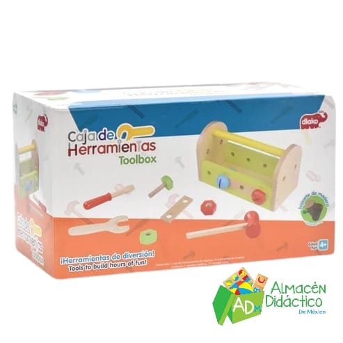 CAJA DE HERRAMIENTAS PARA NIÑOS