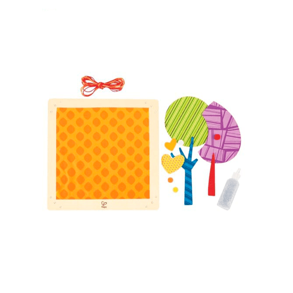 Collage del bosque encantando Hape