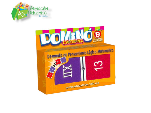 DOMINO NÚMEROS ROMANOS