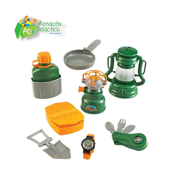 JUEGO DE CAMPAMENTO PRETEND & PLAY - PRETEND & PLAY CAMP SET