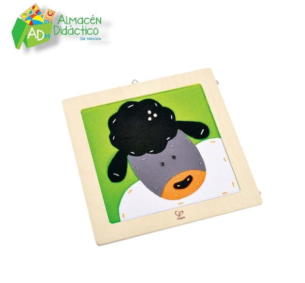 KIT DE BORDADO DE OVEJA LANUDA - HAPE - WOOLY SHEEP EMBROIDERY