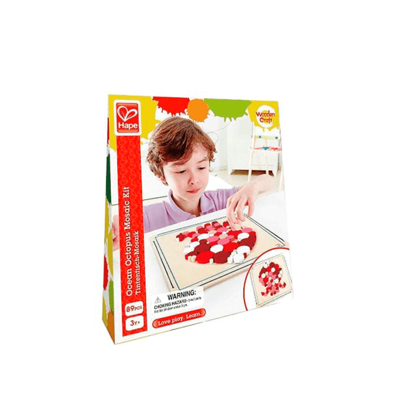 Kit de mosaico de pulpo del océano Hape