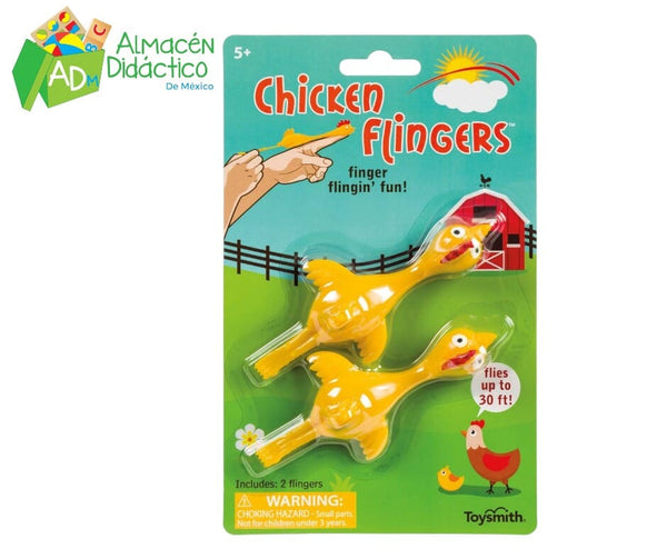 LANZADORES DE DEDO POLLO
