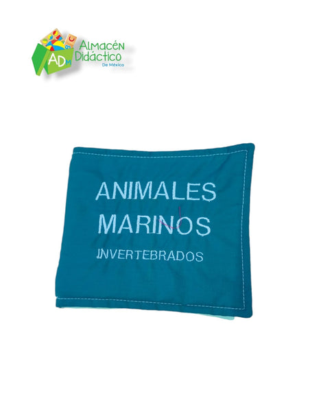 LIBRO - ANIMALES MARINOS INVERTEBRADOS