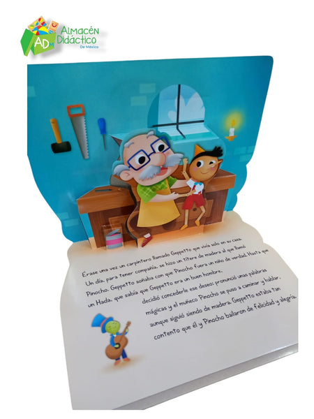 LIBRO PEQUE CLASI POP UP-PINOCHO