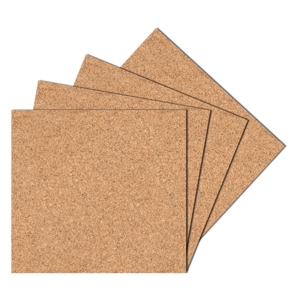 LOSETA CORCHO 30X30 CM PAQ  4 PZS