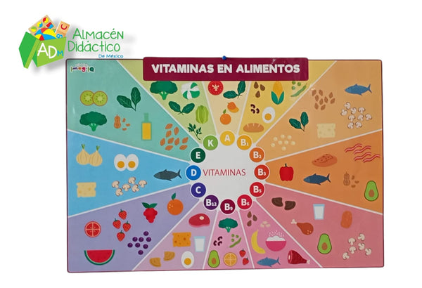 Lámina Nutrición/Vitaminas