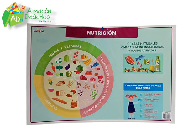 Lámina Nutrición/Vitaminas