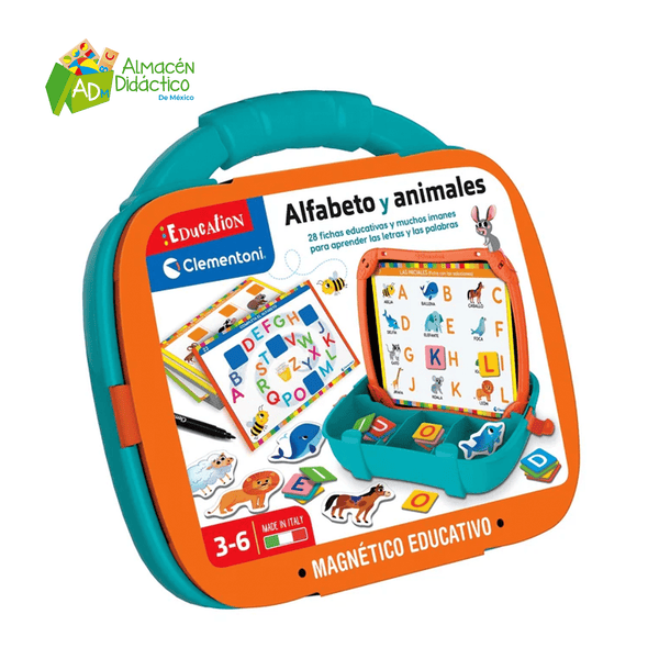 MALETIN ALFABETO Y ANIMALES MAGNETICO