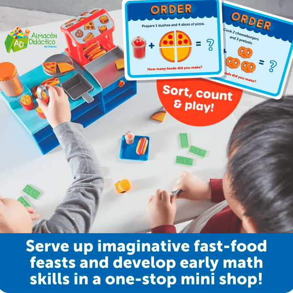 MINI SET ALMACENAMIENTO SNACKS / MINI  SNACK SHOP STORTING SET