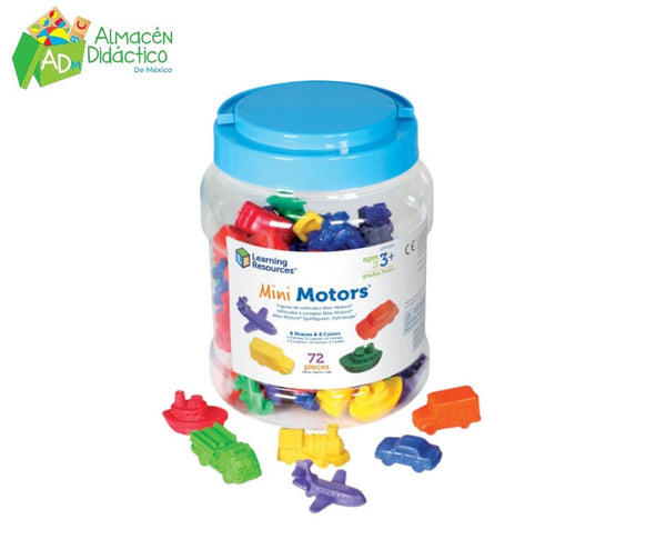 MINI AUTOS PARA CONTAR Y CLASIFICAR