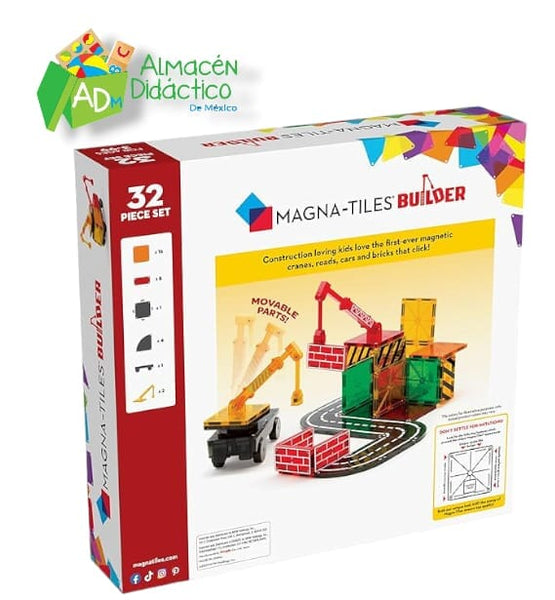 Magna Tiles de Construcción Builder para Niños