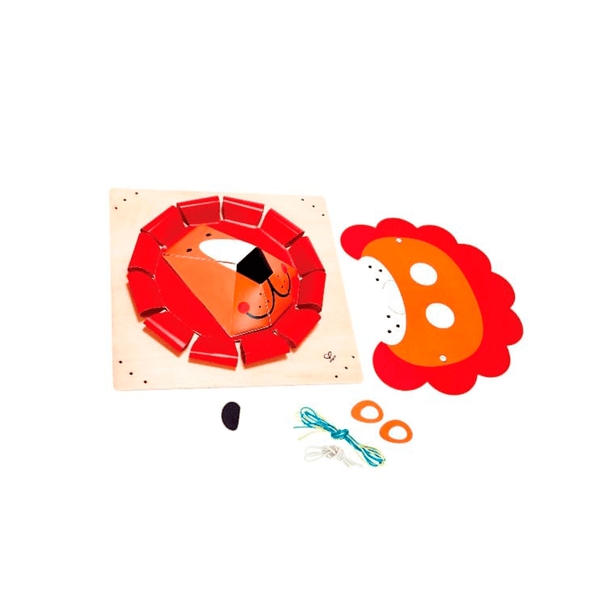 Mascara león valiente Hape