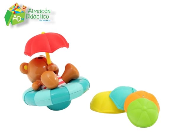 OSITO CON PARAGUAS APILADOS - HAPE - TEDDY'S UMBRELLA STACKERS