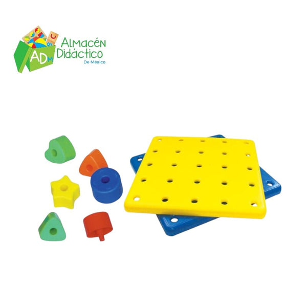 PIJA GEOMÉTRICA CON DOS TABLEROS