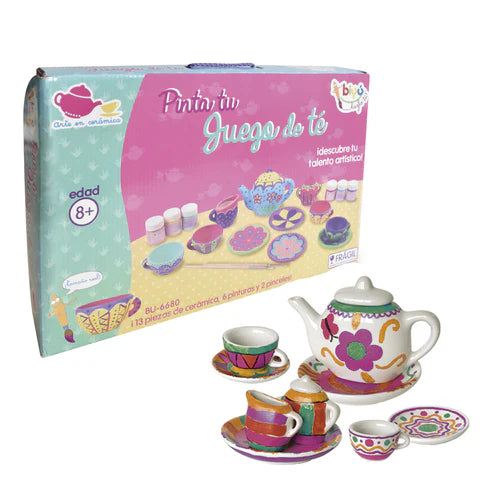 PINTA TU JUEGO DE TE