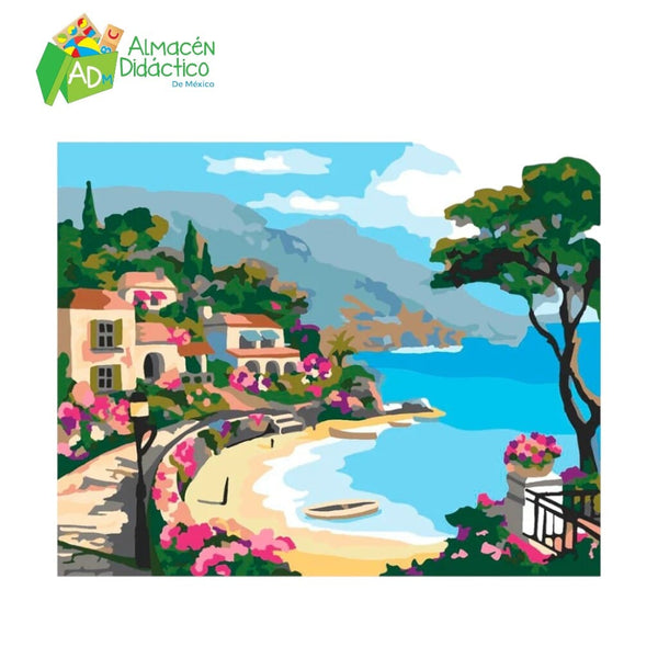 PINTA POR NUMERO - BAHIA DE NAPOLES