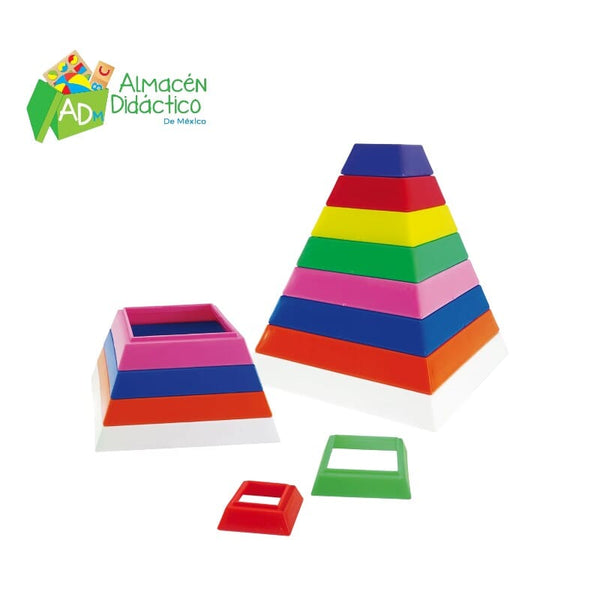PIRÁMIDE CUADRANGULAR 8 JUEGOS