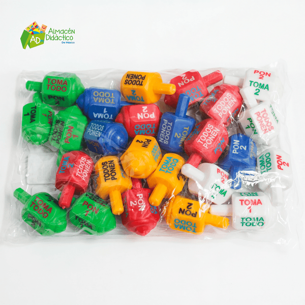 PIRINOLA DE PLASTICO 25 PZS