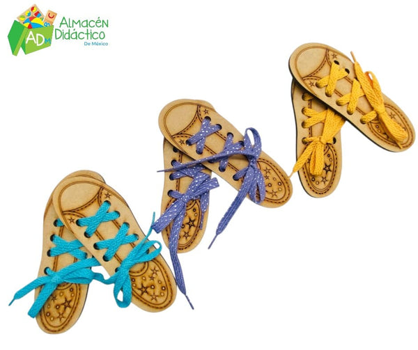 PLANTILLA GRANDE PARA ATAR CORDONES DOS PIEZAS