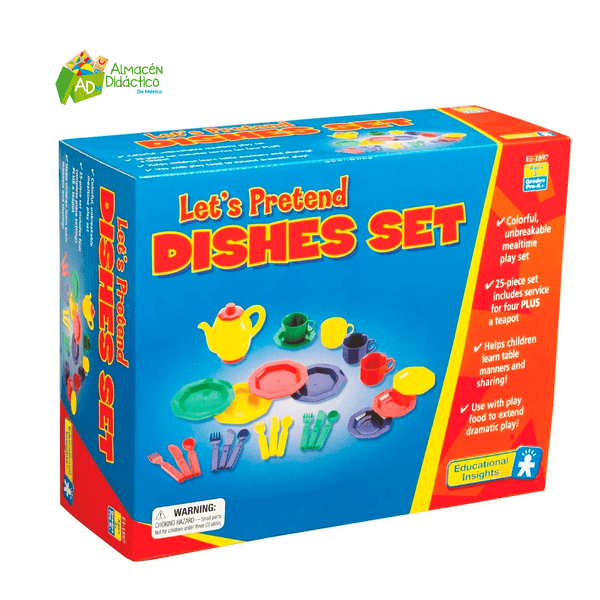 SET VAJILLA INFANTIL 25 PZS / DISHES SET