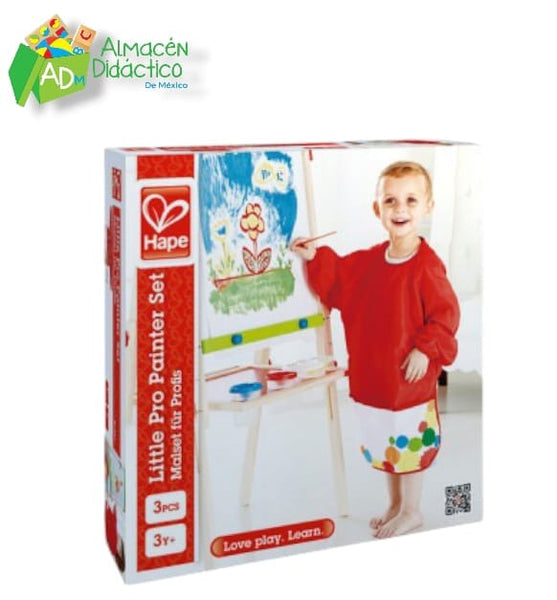 SET DE PINTURA DEL PEQUEÑO PROFESIONAL - HAPE - LITTLE PRO PAINTER SET