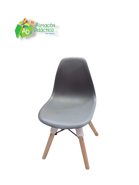 SILLA DE COLOR GRIS