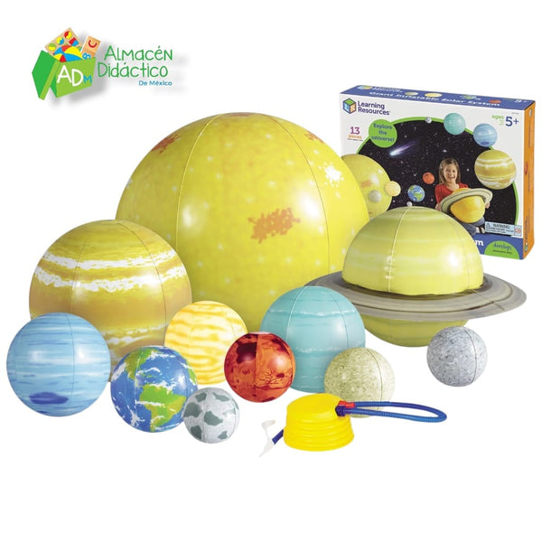 SISTEMA SOLAR INFLABLE - INFLATABLE SOLAR SYSTEM