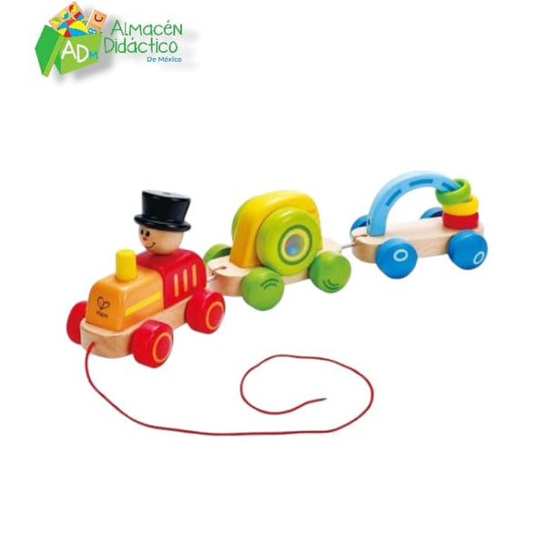 TREN DE JUEGO TRIPLE  - HAPE  -  TRIPLE PLAY TRAIN