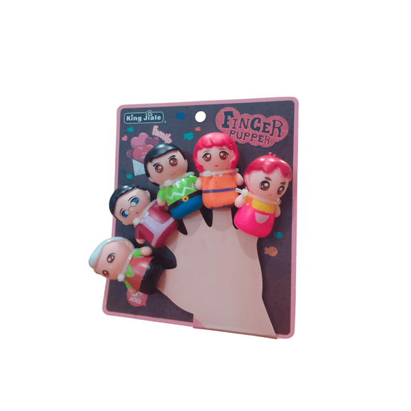 Títeres de dedo de plástico