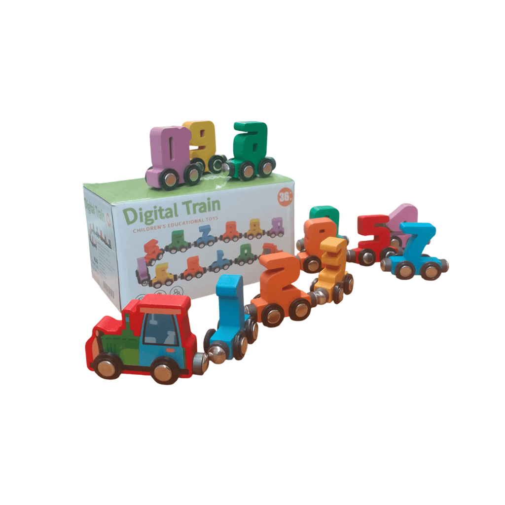 tren de los números