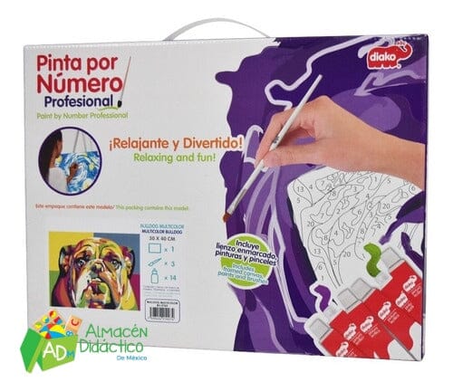 PINTA POR NUMERO - VENADO DE COLORES