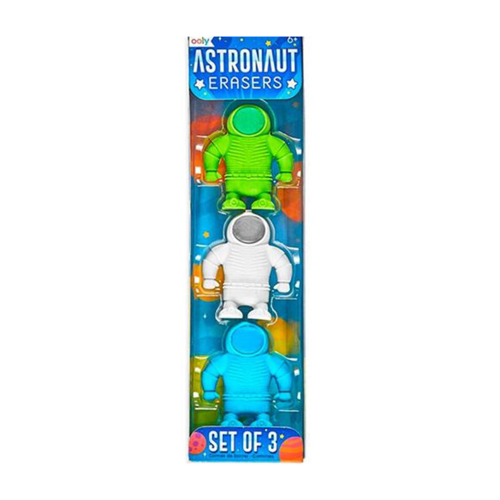 BORRADORES DE ASTRONAUTA 3 PZS