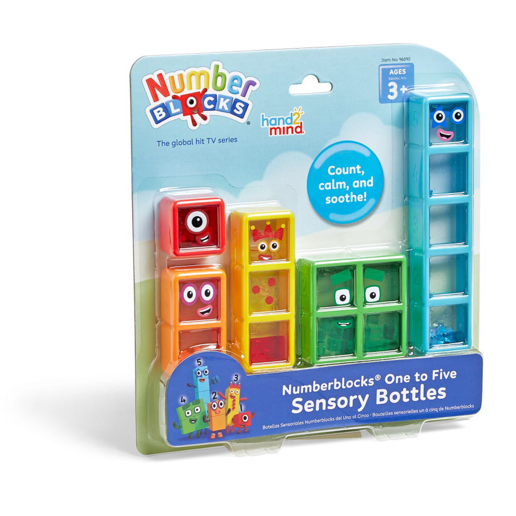 BOTELLAS SENSORIALES NUMBERBLOCKS UNO AL CINCO