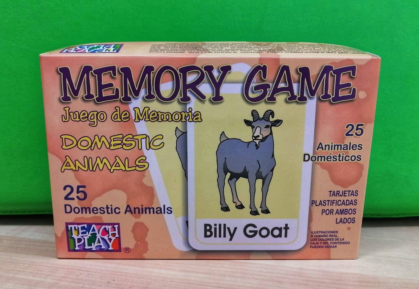 MEMORY GAME DOMESTIC ANIMALS