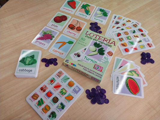 LOTERÍA FRUITS AND VEGETABLES
