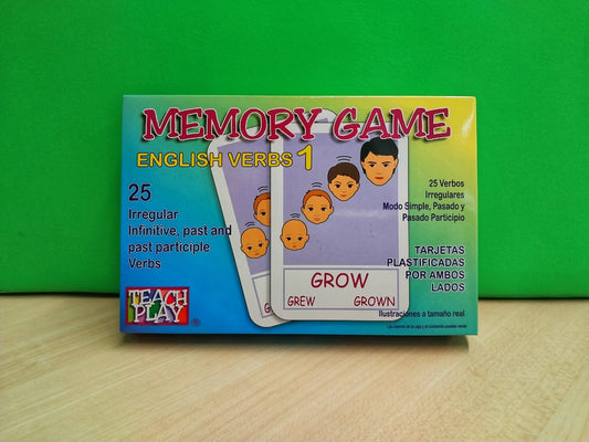 MEMORY GAME ENGLISH VERBS 1