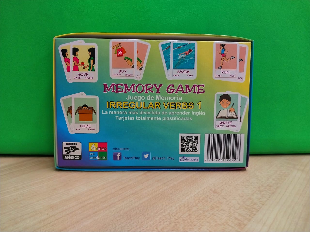 MEMORY GAME ENGLISH VERBS 1