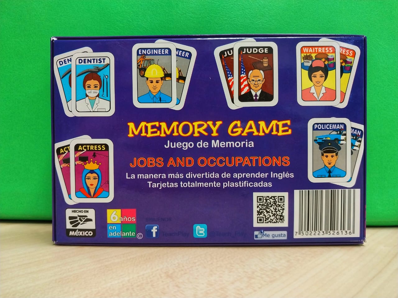 MEMORY GAME JOBS AND OCUPATIONS