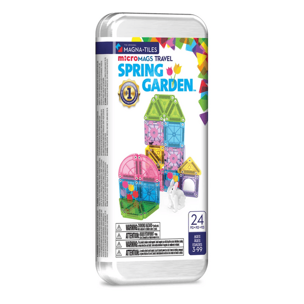 MAGNA-TILES MICROMAGS JARDÍN PRIMAVERAL 24 PZS