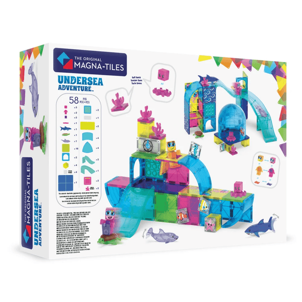 MAGNA-TILES UNDERSEA ADVENTURE SET 58 PZS