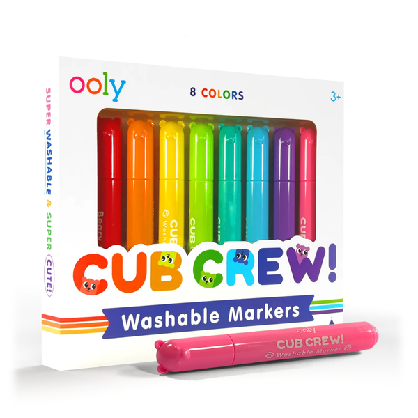 CUB CREW MARCADORES LAVABLES 8 PZS